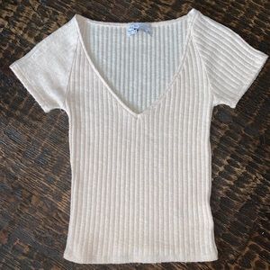 Urban Outfitters ribbed fitted shirt. Size Small